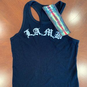 Original L.A.M.B racerback tank top M